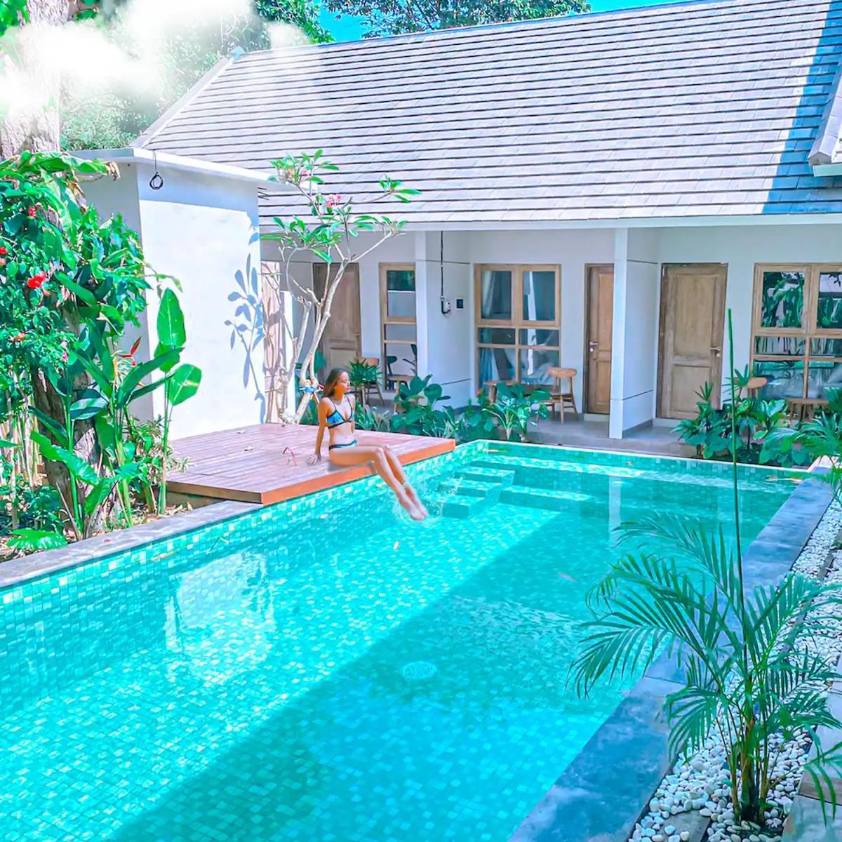ג'ימבאראן Manuver Surf And Stay Uluwatu Bali מראה חיצוני תמונה